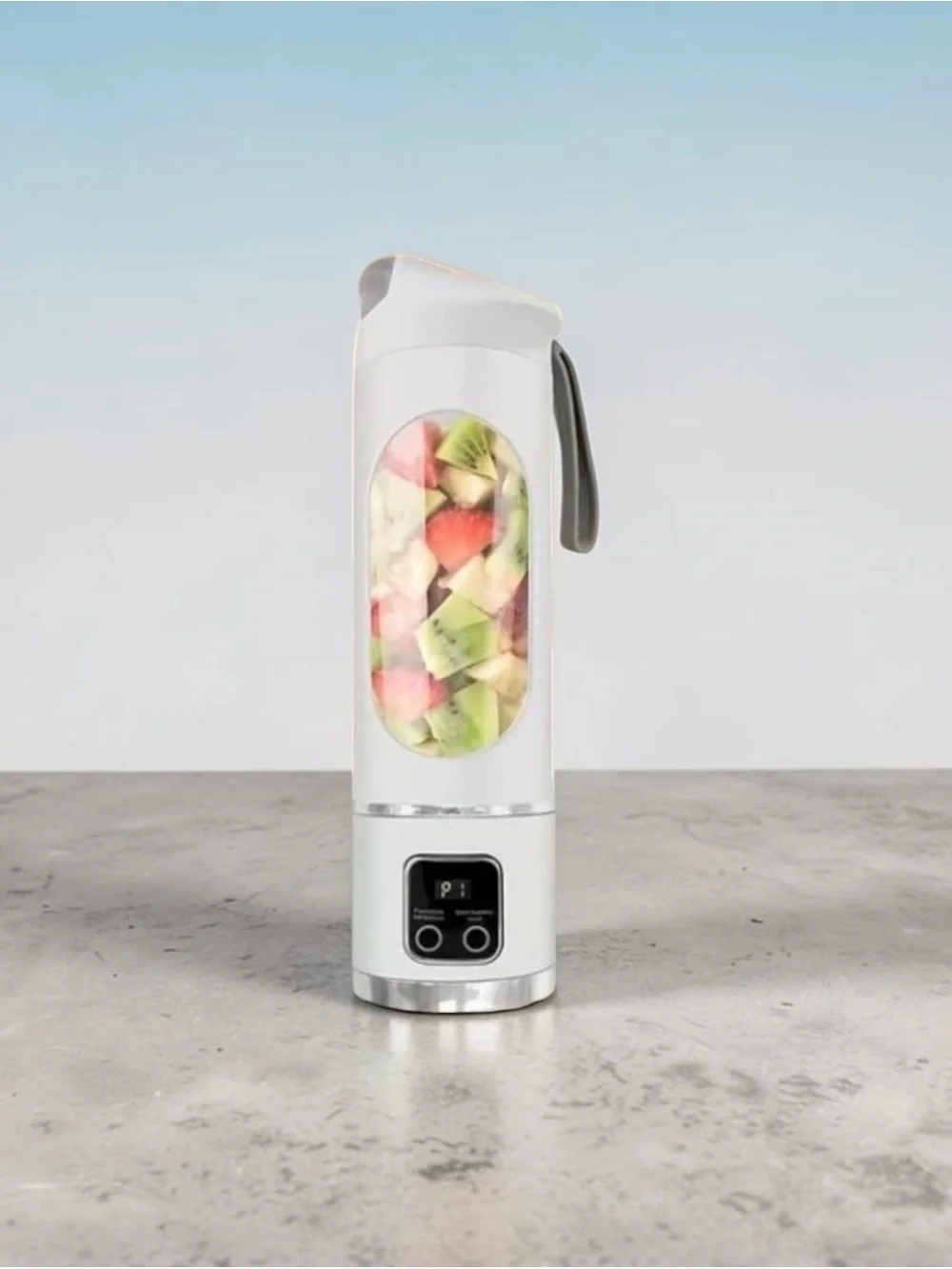 Portable White Personal Blender - Rechargeable Smoothie Maker
